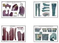 Плакаты ПРОФТЕХ "Изготовление мужских костюмов" (25 пл, винил, 70х100) - fgospostavki.ru - Рязань