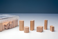 Игровой набор Фребеля "Конструктор" (50 элементов, бук, серия "Красота вокруг нас") - fgospostavki.ru - Рязань