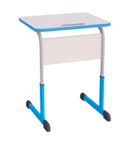 Парта SMARTY KEY одноместная регулируемая по высоте с антивандальной кромкой - fgospostavki.ru - Рязань