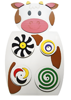 Бизиборд «Белая коровушка» - fgospostavki.ru - Рязань