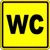 Тактильный знак (WC) 150х150 - fgospostavki.ru - Рязань