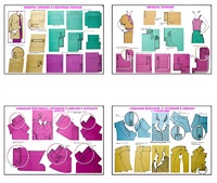 Плакаты ПРОФТЕХ "Изготовление женских и детских платьев" (20 пл, винил, 70х100) - fgospostavki.ru - Рязань