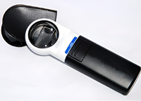 Лупа карманная с подсветкой (12,5х) - fgospostavki.ru - Рязань