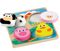 Тактильные пазлы "Ферма" - fgospostavki.ru - Рязань