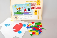 Игровой набор Фребеля "Конструктор плоскостной-1" (Серия "Эксперимент") - fgospostavki.ru - Рязань
