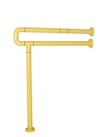 Желтый поручень напольно-настенный с антибактериальным покрытием - fgospostavki.ru - Рязань