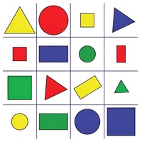 Тематическое поле-маршрутизатор «Цвета и формы» для мини-робота Bee-Bot/Blue-Bot - fgospostavki.ru - Рязань