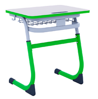 Парта SMARTY одноместная регулируемая по высоте с антивандальной кромкой - fgospostavki.ru - Рязань