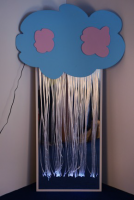 Зеркальное панно с фиброоптическими нитями «Разноцветный дождь» - fgospostavki.ru - Рязань