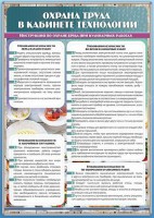 Стенд "Охрана труда в кабинете технологии" - fgospostavki.ru - Рязань