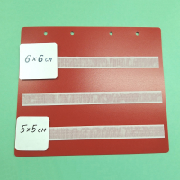 Красный лист-вкладыш в папку ПЕКС БОЛЬШУЮ для карточек 5*5 и 6*6 см - fgospostavki.ru - Рязань