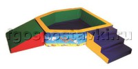 Сухой бассейн "Морская крепость" 1,5х1,2м - fgospostavki.ru - Рязань