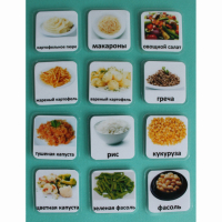 Набор карточек "Гарниры" - fgospostavki.ru - Рязань