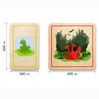 Набор стеновых панелей «Мир сказки - Волшебные герои» - fgospostavki.ru - Рязань