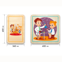 Набор стеновых панелей «Мои увлечения - Весёлые эксперименты» - fgospostavki.ru - Рязань