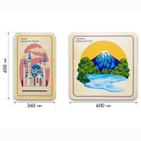 Набор стеновых панелей «Памятные места России - Казань, Камчатка» - fgospostavki.ru - Рязань