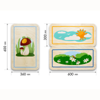 Набор стеновых панелей «Природа нашего края - Прогулка» - fgospostavki.ru - Рязань