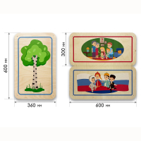 Набор стеновых панелей «Символы России - Традиции» - fgospostavki.ru - Рязань