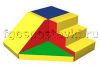 Модуль трансформер "Островок" (4 элемента) 50х50х50 - fgospostavki.ru - Рязань