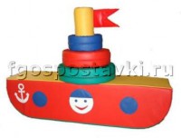 Модуль-конструктор "Пароход" (5 элементов) - fgospostavki.ru - Рязань