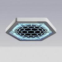 Потолочная светодиодная панель с витражом - fgospostavki.ru - Рязань