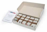 Модель-аппликация "Генетика групп крови" (раздаточный материал из 15 комплектов по 24 карты) - fgospostavki.ru - Рязань