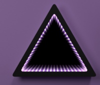 Светозвуковая панель «Бесконечность треугольник» - fgospostavki.ru - Рязань