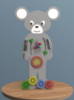 Бизиборд «Серая мышка» - fgospostavki.ru - Рязань