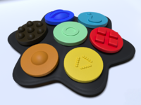 Полностью тактильный коммуникатор 7-кнопочный многоуровневый - fgospostavki.ru - Рязань