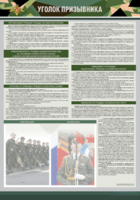 Стенд-уголок "Уголок призывника" - fgospostavki.ru - Рязань