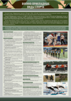 Стенд "Военно-прикладные виды спорта" - fgospostavki.ru - Рязань