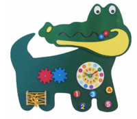 Бизиборд «Зеленый крокодил» - fgospostavki.ru - Рязань