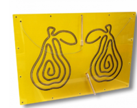 Межполушарная доска №21 желтая - fgospostavki.ru - Рязань