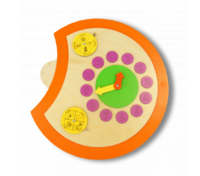 Настенный игровой модуль в виде части гусеницы-времени - fgospostavki.ru - Рязань