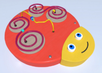 Настенный игровой элемент в виде головы гусеницы - fgospostavki.ru - Рязань