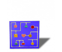 Развивающая панель для изучения движения фигур - fgospostavki.ru - Рязань