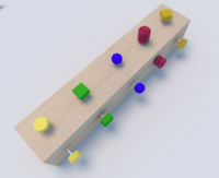 Развивающая панель «Винтовые цветочки » - fgospostavki.ru - Рязань