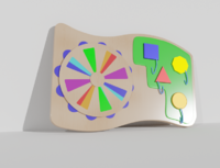 Тактильно-развивающая панель «Яркие краски» - fgospostavki.ru - Рязань