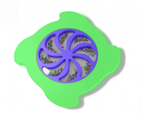 Тактильно-развивающая панель «Вращение радуги» - fgospostavki.ru - Рязань