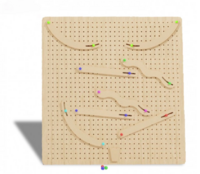 Тактильно-развивающая панель «Веселые горки» - fgospostavki.ru - Рязань