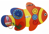 Бизиборд «Оранжевая рыбка» - fgospostavki.ru - Рязань