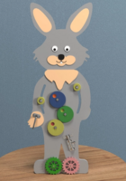 Бизиборд «Пасхальный кролик» - fgospostavki.ru - Рязань