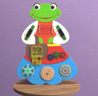 Бизиборд «Лягушка» - fgospostavki.ru - Рязань