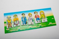 Набор пальчиковых кукол "Семья" - fgospostavki.ru - Рязань