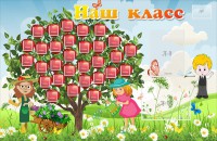 Стенд "Наш класс" Вариант 3 - fgospostavki.ru - Рязань
