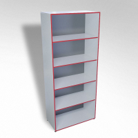 Шкаф широкий открытый ТР1 ЛДСП - fgospostavki.ru - Рязань