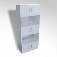 Шкаф широкий полуоткрытый ТР4 ЛДСП  - fgospostavki.ru - Рязань