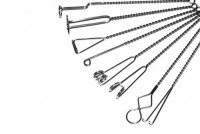 Логопедические массажные зонды на витых ручках с колечком (по Новиковой Е.В.). Комплект из 8 зондов - fgospostavki.ru - Рязань