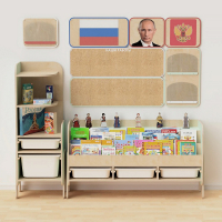 Средний уголок патриотического воспитания в группе ДОУ - «Родина моя» - fgospostavki.ru - Рязань