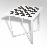 Стол шахматный "Турнир ТР" на металлокаркасе - fgospostavki.ru - Рязань